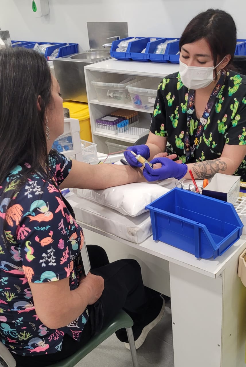Mejorar la experiencia de los pacientes en la toma de muestras del Hospital La Florida